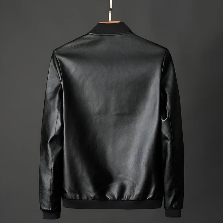 Maxime™ | Leather Biker Jacket