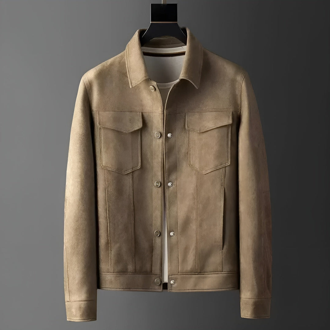 Henri™ | Stylish Leather Jacket for Men