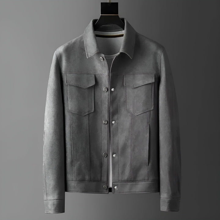 Henri™ | Stylish Leather Jacket for Men