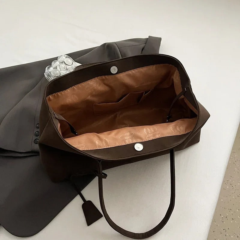 Umaiza | Faux Suede Crossbody Bag