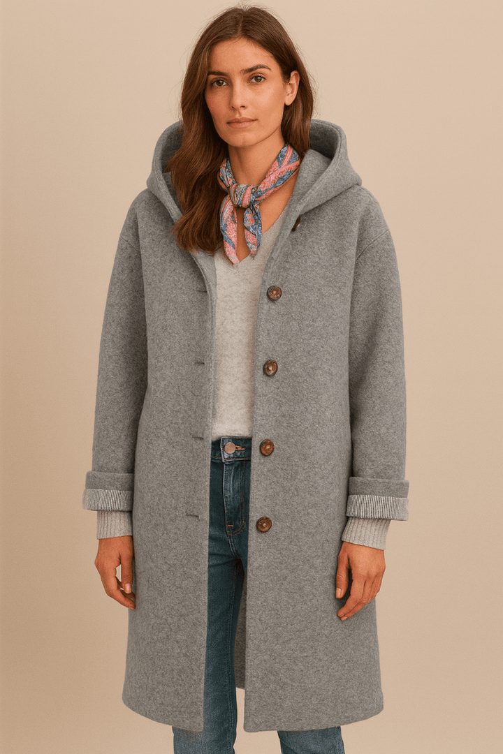 Merly | Sophisticated Mid-Length Coat