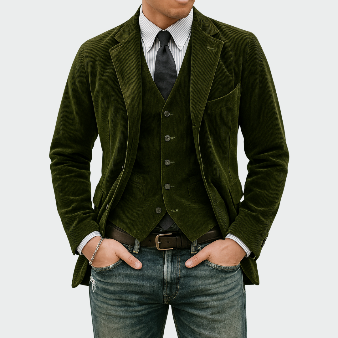 Adam | Refined Blazer & Waistcoat Set