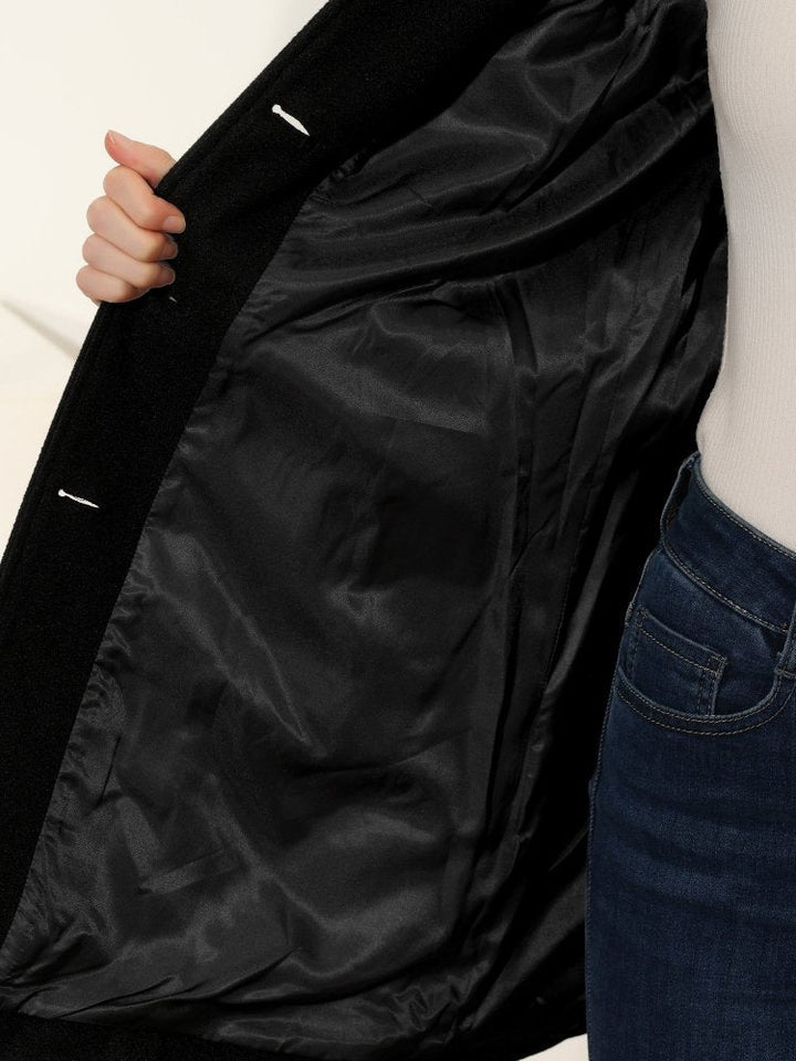 Stella | Elegant Winter Coat with Single Button