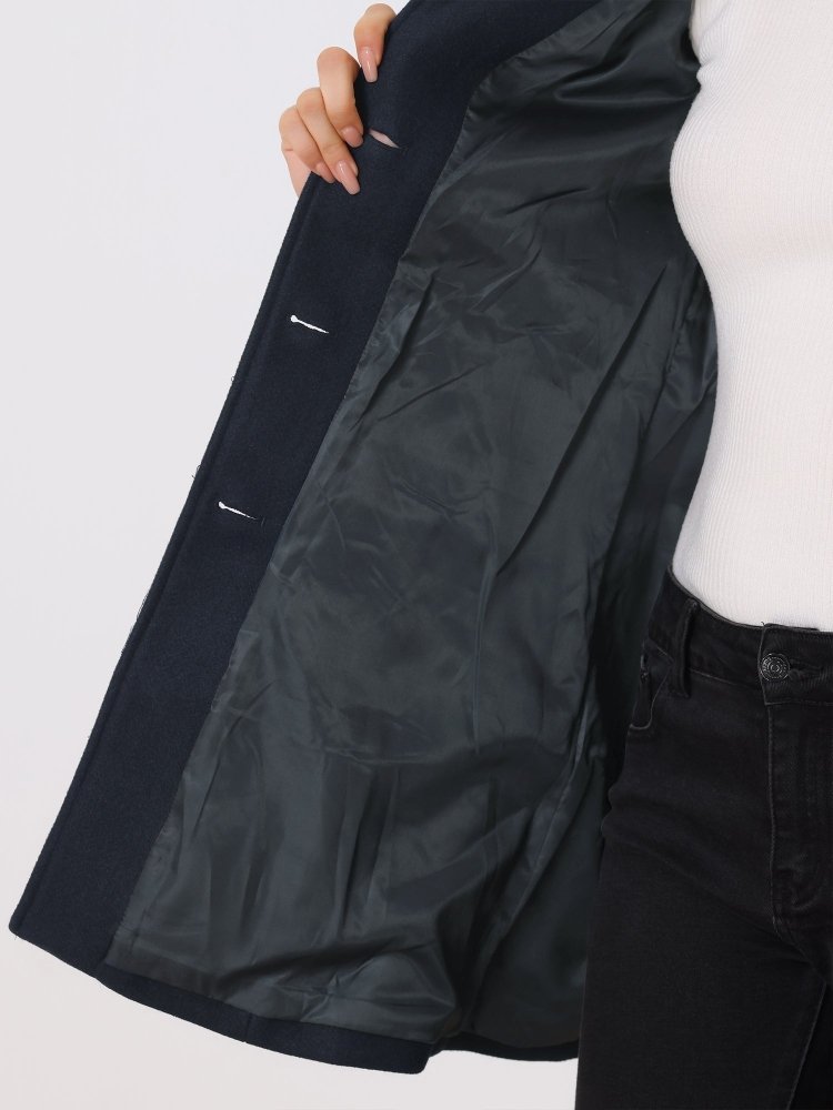 Stella | Elegant Winter Coat with Single Button