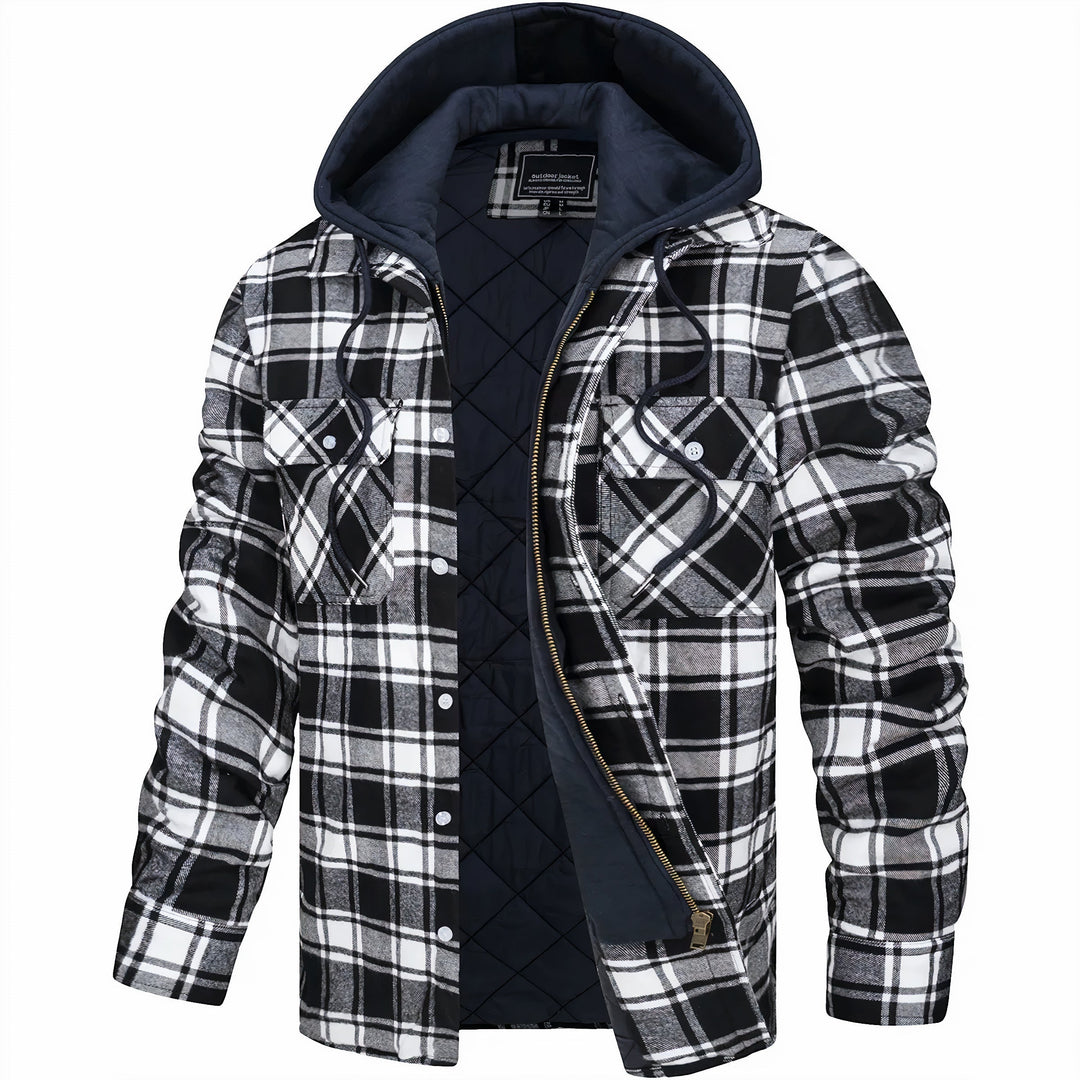 Lyonard™ | Checkered Jacket with Zipper