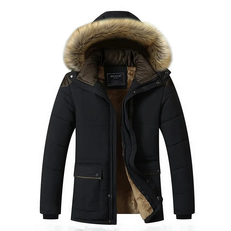 Adrien™ | Elegant Winter Jacket in Quilted Fleece