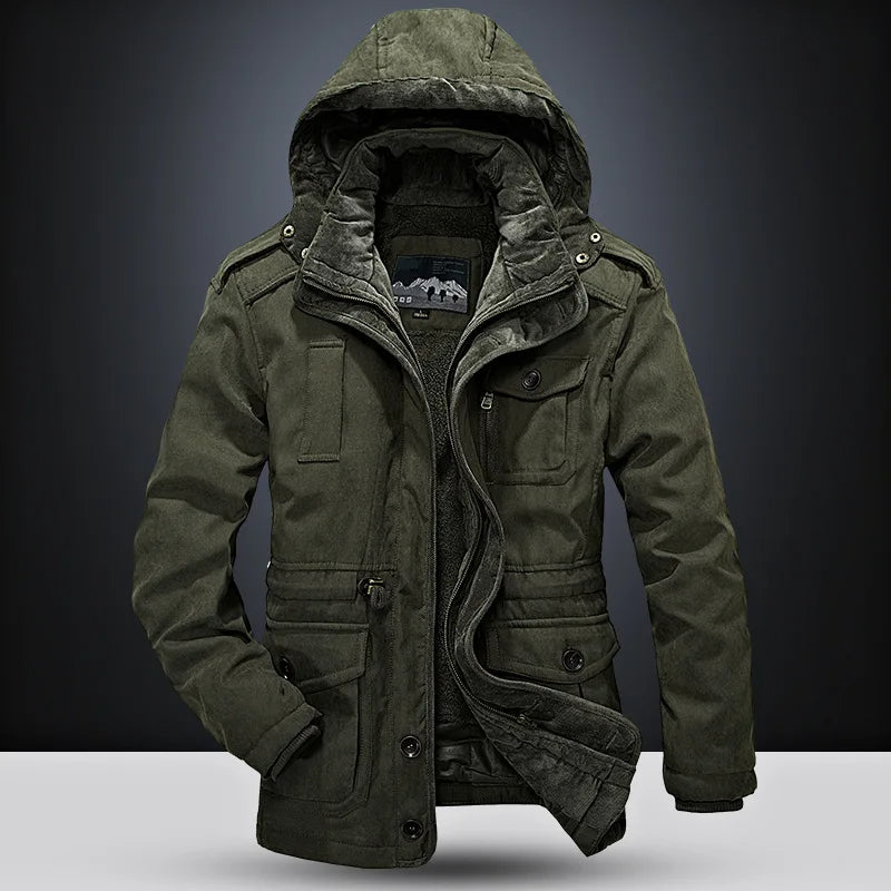 Antoine™ | Premium Cotton Winter Jacket