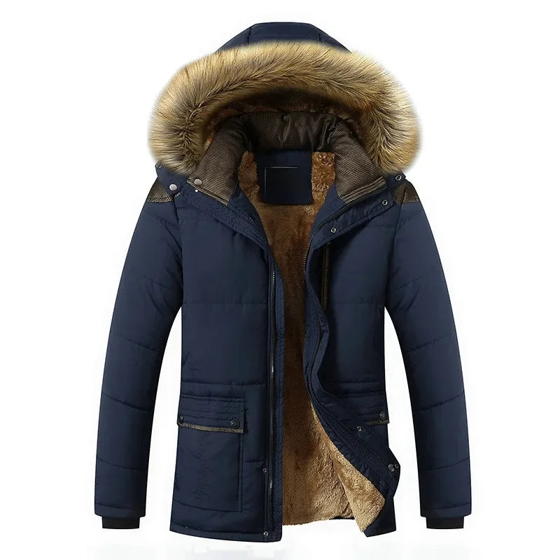 Adrien™ | Elegant Winter Jacket in Quilted Fleece