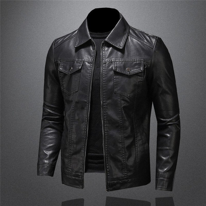 Alessandro™ | Classic Leather Jacket for Men